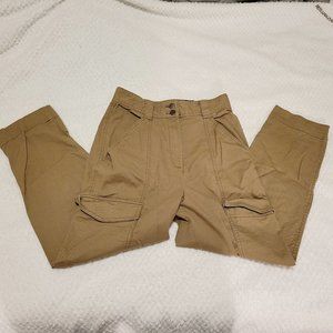 H&M Beige Cargo Style Pants (NWOT)